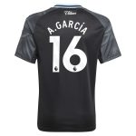 aston villa adidas away shirt 2025-26 – kids with a.garcía 16 printing Collection | Authentic Aston Villa Shirts