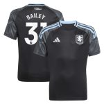 aston villa adidas away shirt 2025-26 – kids with bailey 31 printing Collection | Authentic Aston Villa Shirts
