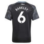 aston villa adidas away shirt 2025-26 – kids with barkley 6 printing Collection | Authentic Aston Villa Shirts