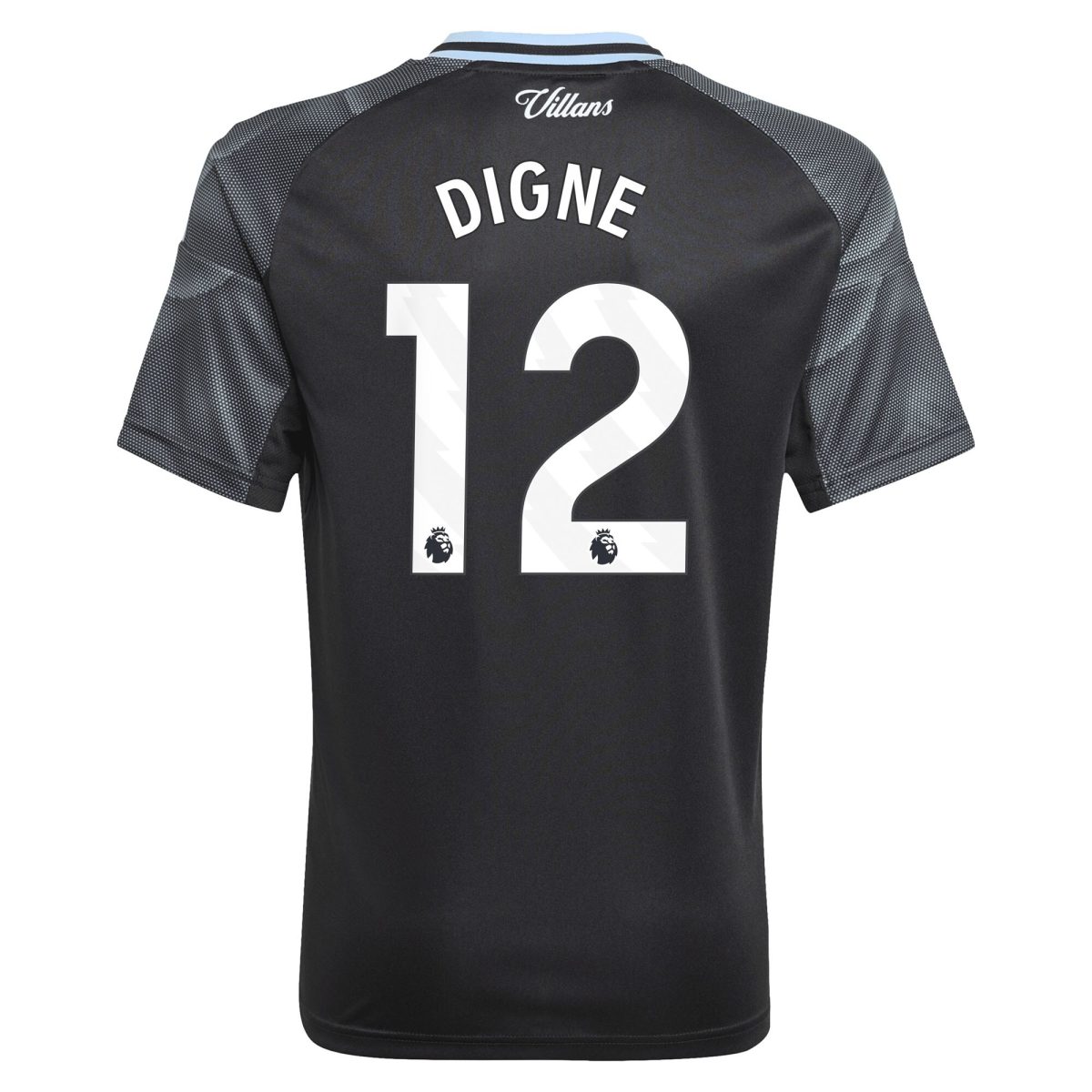 aston villa adidas away shirt 2025-26 – kids with digne 12 printing Collection | Authentic Aston Villa Shirts