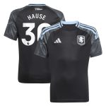 aston villa adidas away shirt 2025-26 – kids with hause 30 printing Collection | Authentic Aston Villa Shirts