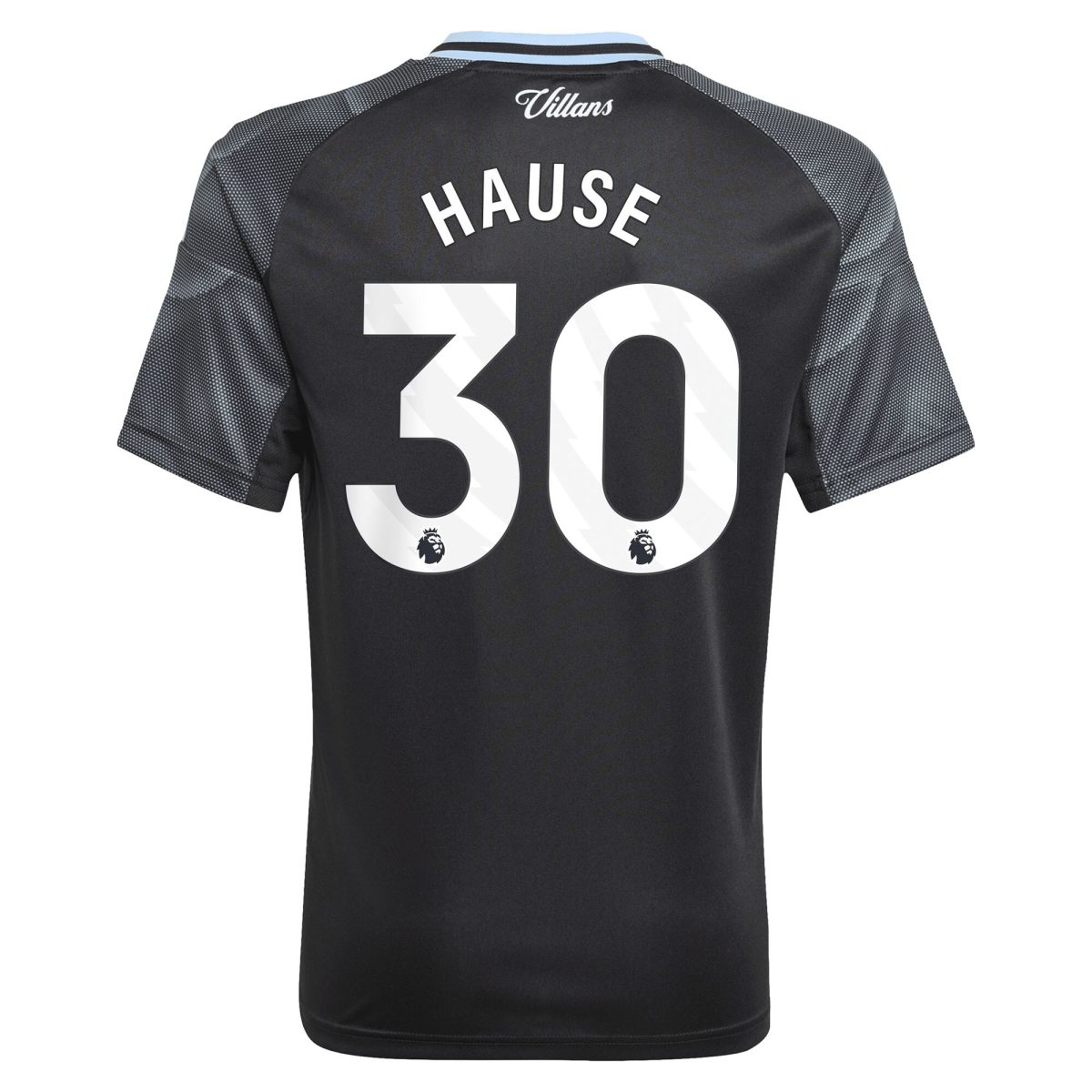 aston villa adidas away shirt 2025-26 – kids with hause 30 printing Collection | Authentic Aston Villa Shirts