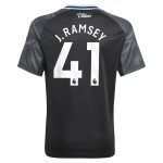 aston villa adidas away shirt 2025-26 – kids with j. ramsey 41 printing Collection | Authentic Aston Villa Shirts