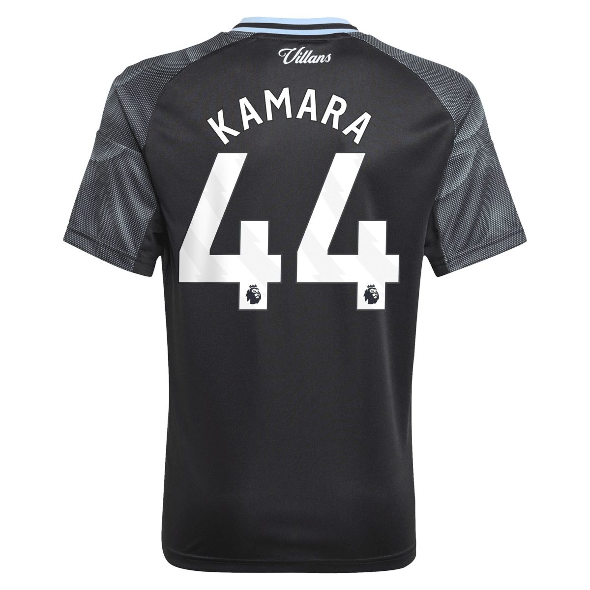aston villa adidas away shirt 2025-26 – kids with kamara 44 printing Collection | Authentic Aston Villa Shirts
