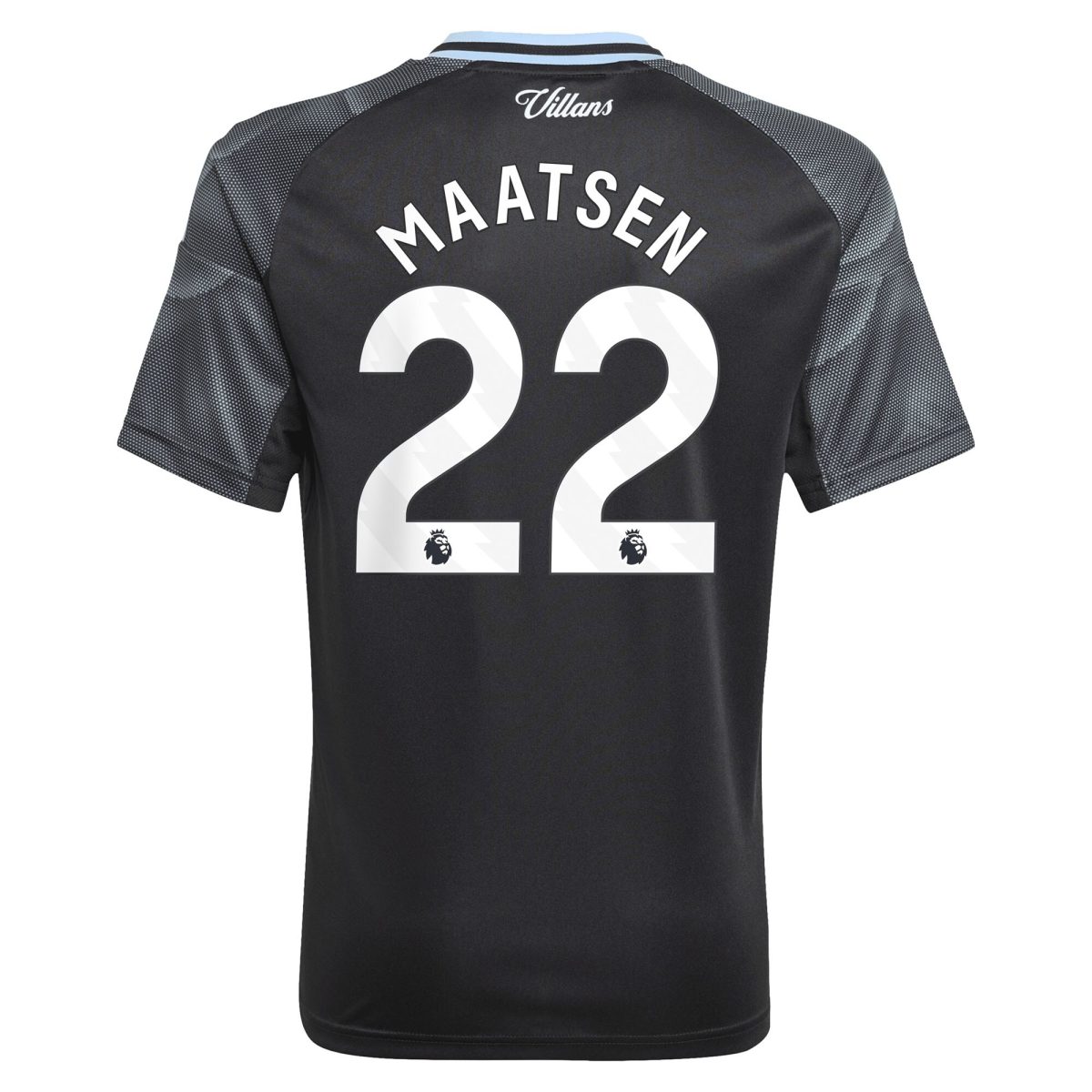 aston villa adidas away shirt 2025-26 – kids with maatsen 22 printing Collection | Authentic Aston Villa Shirts