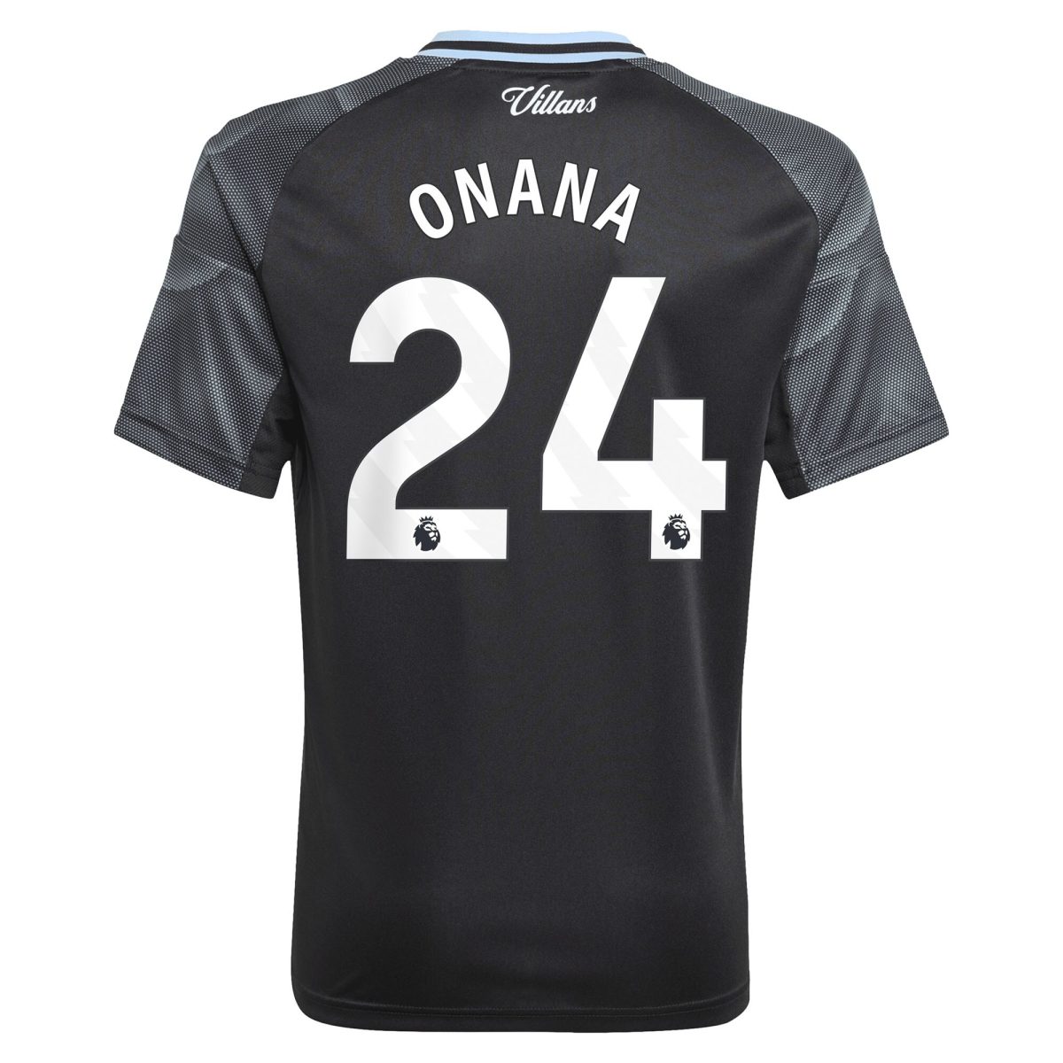 aston villa adidas away shirt 2025-26 – kids with onana 24 printing Collection | Authentic Aston Villa Shirts