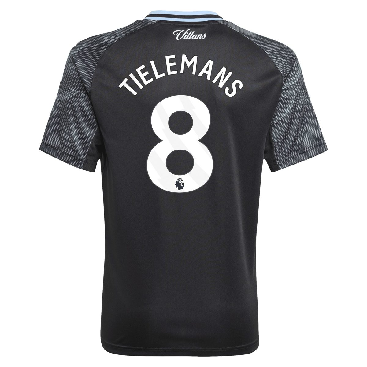 aston villa adidas away shirt 2025-26 – kids with tielemans 8 printing Collection | Authentic Aston Villa Shirts