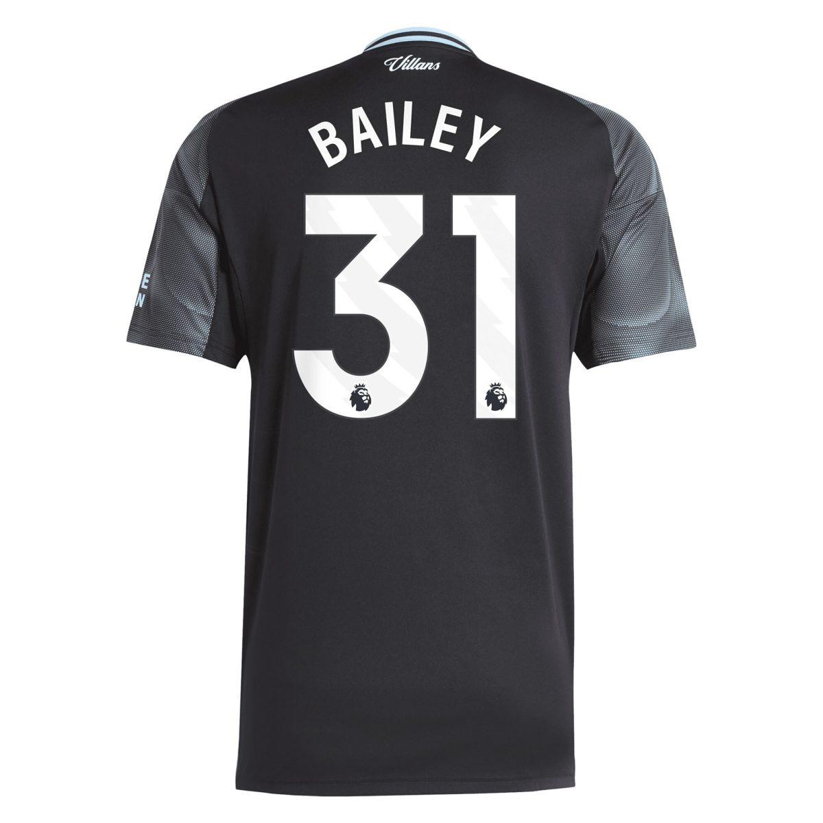 aston villa adidas away shirt 2025-26 with bailey 31 printing Collection | Authentic Aston Villa Shirts