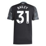 aston villa adidas away shirt 2025-26 with bailey 31 printing Collection | Authentic Aston Villa Shirts