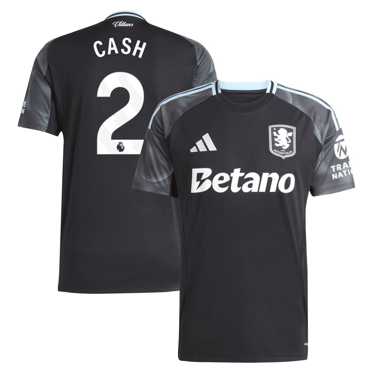 aston villa adidas away shirt 2025-26 with cash 2 printing Collection | Authentic Aston Villa Shirts