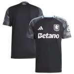 aston villa adidas away shirt 2025-26 with custom printing Collection | Authentic Aston Villa Shirts