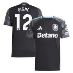 aston villa adidas away shirt 2025-26 with digne 12 printing Collection | Authentic Aston Villa Shirts