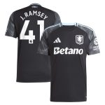 aston villa adidas away shirt 2025-26 with j. ramsey 41 printing Collection | Authentic Aston Villa Shirts