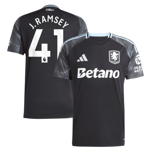 aston villa adidas away shirt 2025-26 with j. ramsey 41 printing Collection | Authentic Aston Villa Shirts