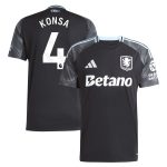 aston villa adidas away shirt 2025-26 with konsa 4 printing Collection | Authentic Aston Villa Shirts