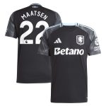 aston villa adidas away shirt 2025-26 with maatsen 22 printing Collection | Authentic Aston Villa Shirts