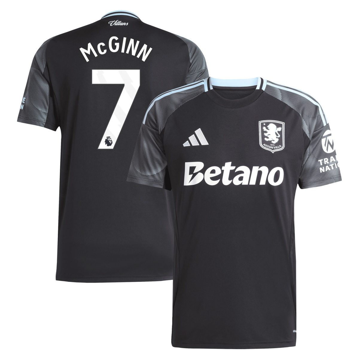 aston villa adidas away shirt 2025-26 with mcginn 7 printing Collection | Authentic Aston Villa Shirts