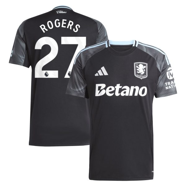 aston villa adidas away shirt 2025-26 with rogers 27 printing Collection | Authentic Aston Villa Shirts