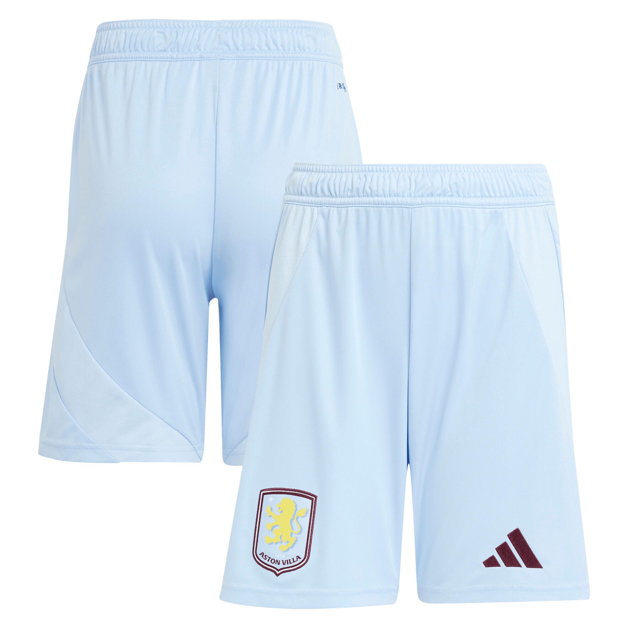 aston villa adidas away shorts 2024-25 with custom printing Collection | Authentic Aston Villa Shirts