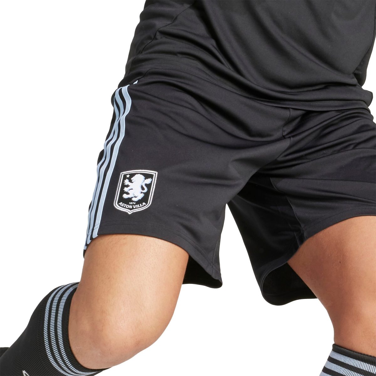 aston villa adidas away shorts 2025-26 with custom printing Collection | Authentic Aston Villa Shirts