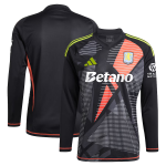 aston villa adidas goalkeeper shirt 2024-25 – long sleeve – 201964001 with custom printing Collection | Authentic Aston Villa Shirts