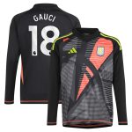 aston villa adidas goalkeeper shirt 2024-25 – long sleeve – kids with gauci 18 printing – 202029323 Collection | Authentic Aston Villa Shirts