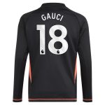 aston villa adidas goalkeeper shirt 2024-25 – long sleeve – kids with gauci 18 printing – 202029323 Collection | Authentic Aston Villa Shirts