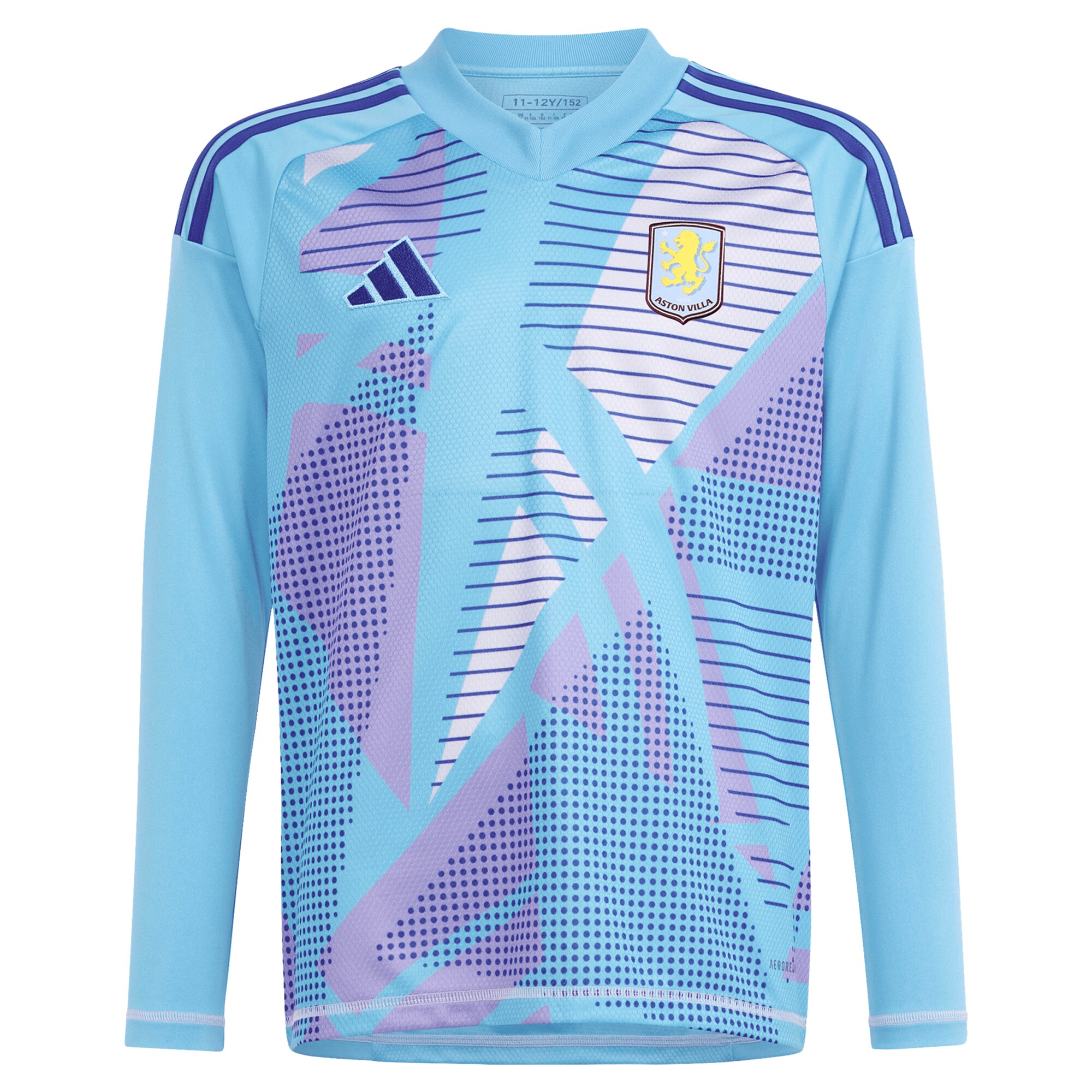 aston villa adidas goalkeeper shirt 2024-25 – long sleeve with martinez 23 printing – 202030980 Collection | Authentic Aston Villa Shirts