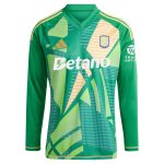 aston villa adidas goalkeeper shirt 2024-25 – long sleeve with olsen 25 printing Collection | Authentic Aston Villa Shirts