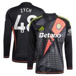 aston villa adidas goalkeeper shirt 2024-25 – long sleeve with zych 48 printing – 202153090 Collection | Authentic Aston Villa Shirts