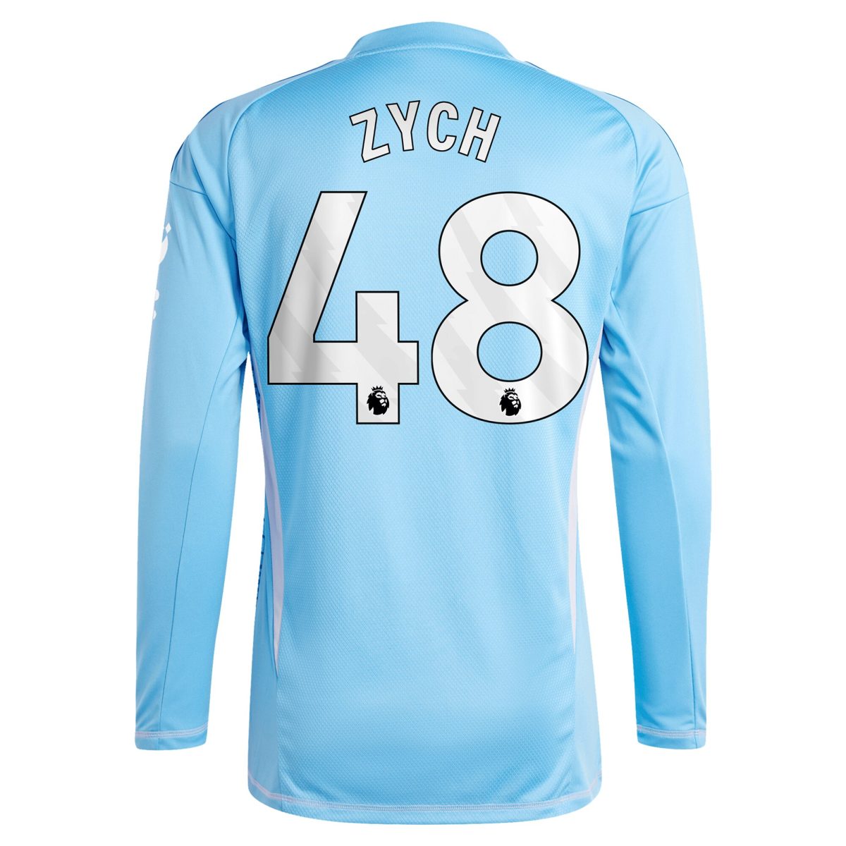 aston villa adidas goalkeeper shirt 2024-25 – long sleeve with zych 48 printing – 202153092 Collection | Authentic Aston Villa Shirts