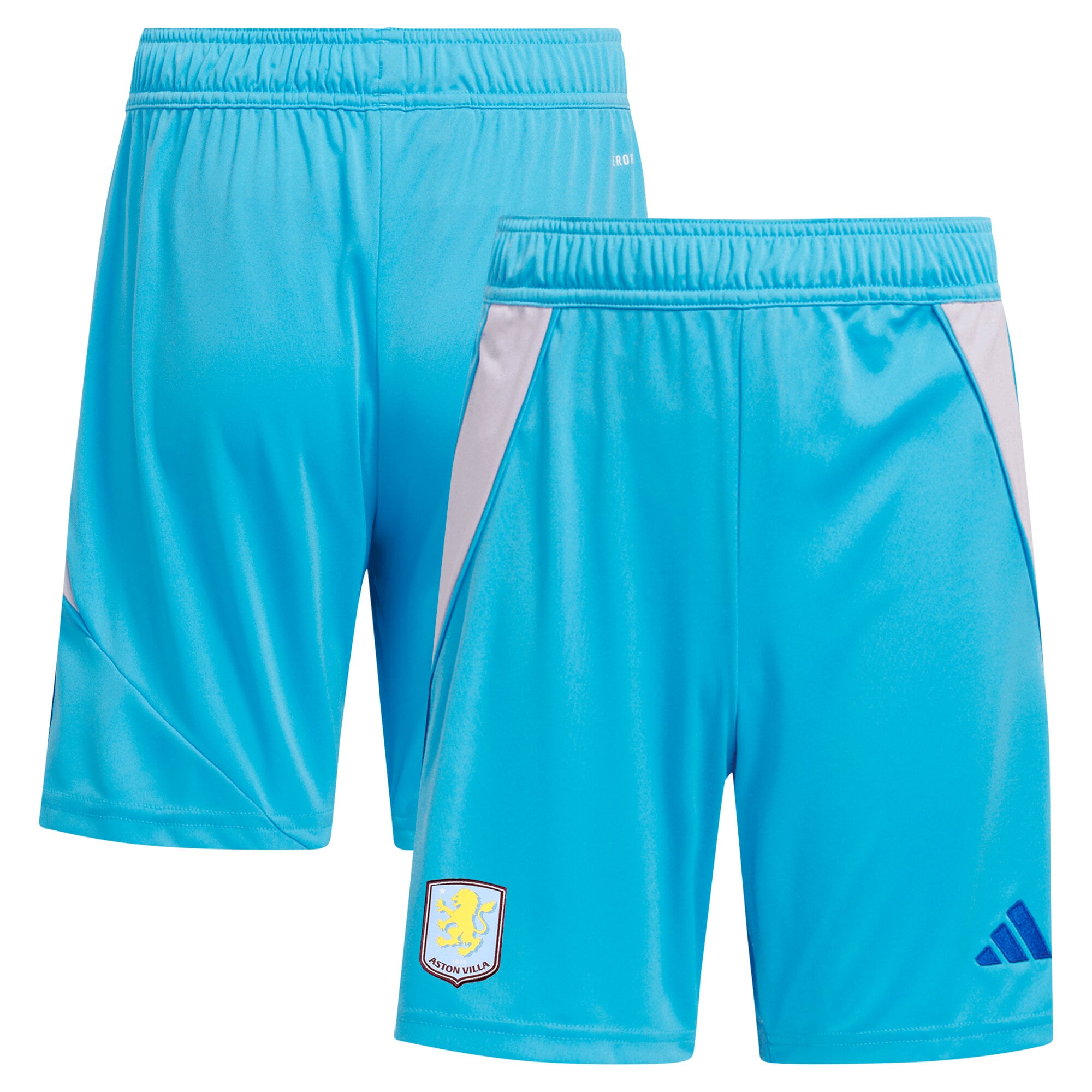 aston villa adidas goalkeeper shorts 2024-25 – 201964006 with custom printing Collection | Authentic Aston Villa Shirts