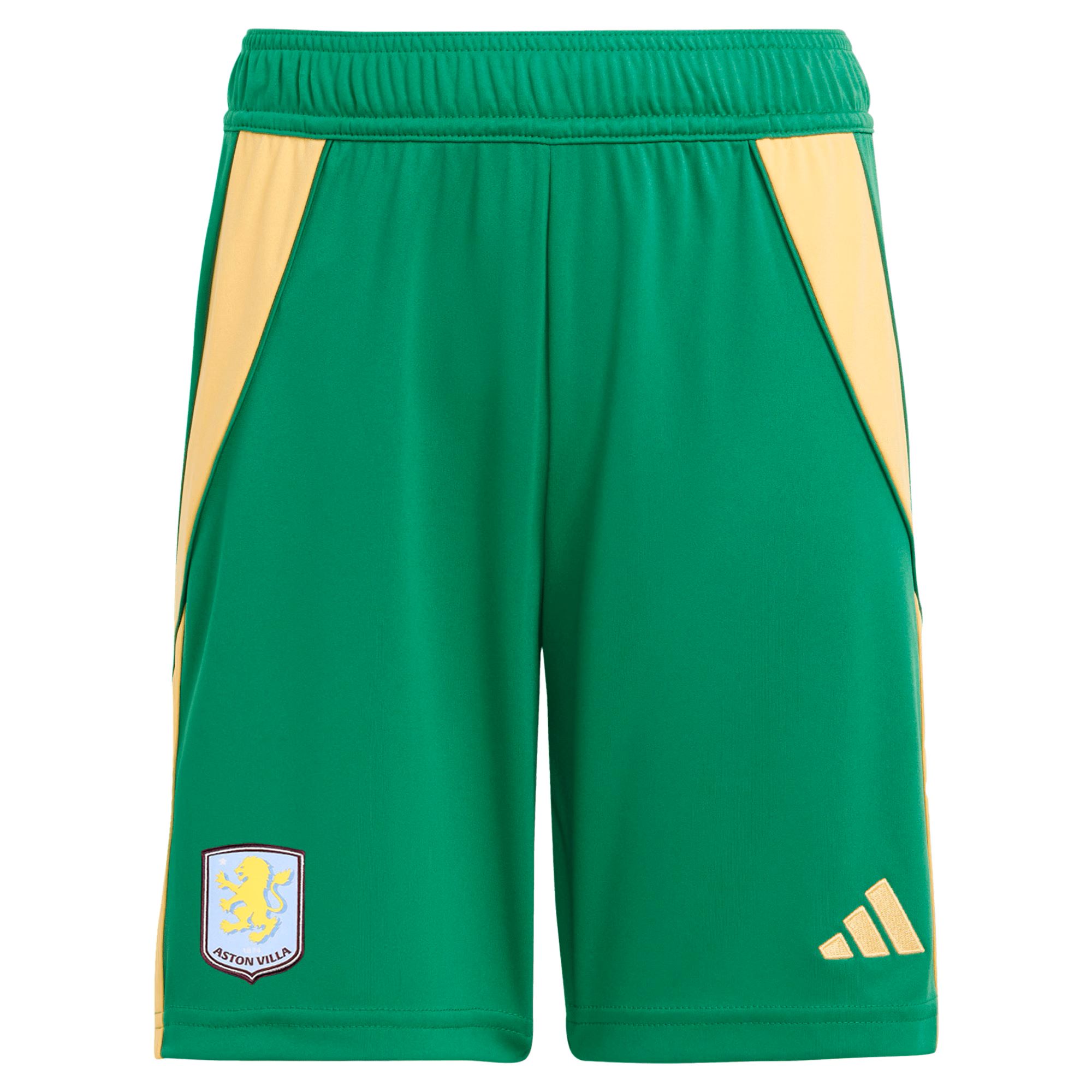 aston villa adidas goalkeeper shorts 2024-25 – 201964010 with custom printing Collection | Authentic Aston Villa Shirts