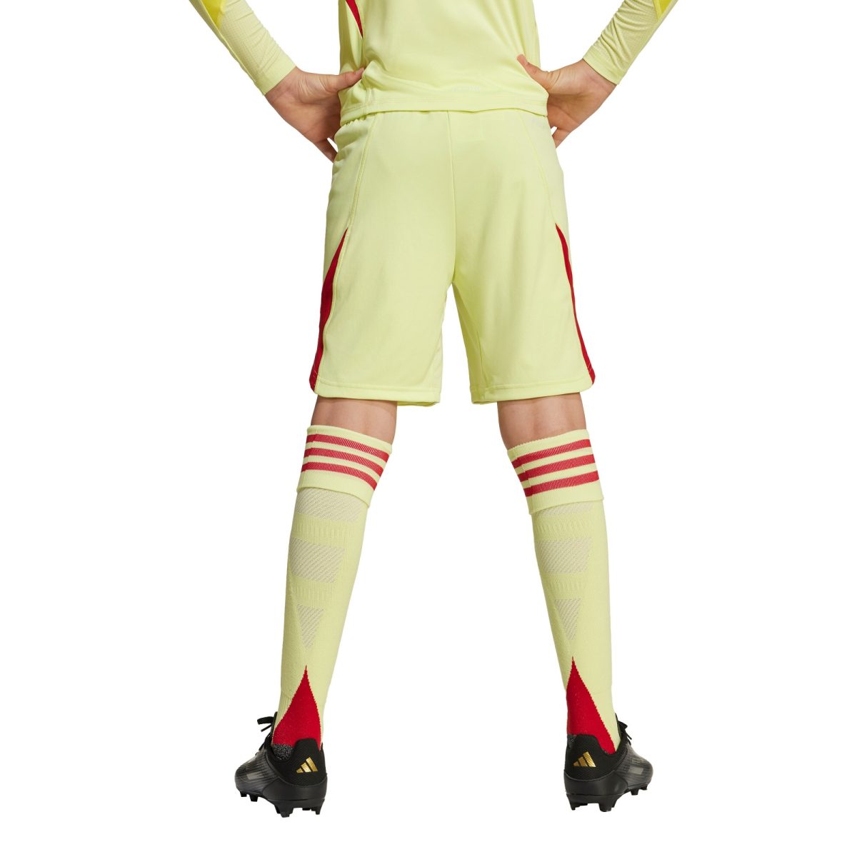 aston villa adidas goalkeeper shorts 2025-26 – kids with custom printing Collection | Authentic Aston Villa Shirts