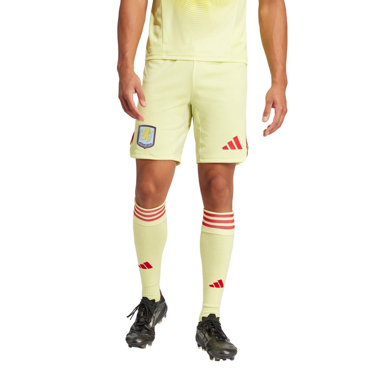 aston villa adidas goalkeeper shorts 2025-26 with custom printing Collection | Authentic Aston Villa Shirts