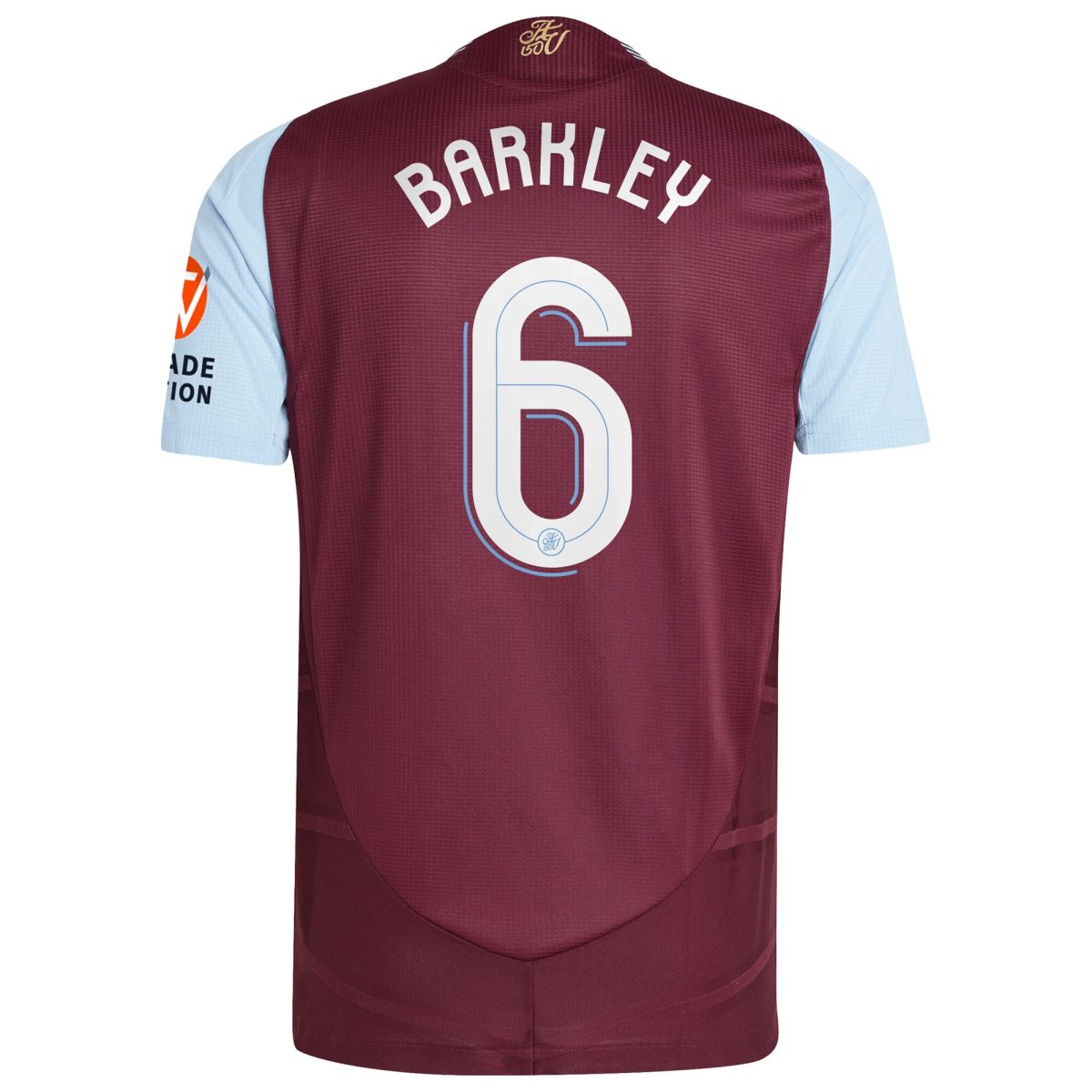 aston villa adidas home authentic shirt 2024-25 with barkley 6 cup printing Collection | Authentic Aston Villa Shirts