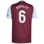aston villa adidas home authentic shirt 2024-25 with barkley 6 cup printing Collection | Authentic Aston Villa Shirts