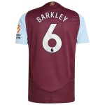 aston villa adidas home authentic shirt 2024-25 with barkley 6 printing Collection | Authentic Aston Villa Shirts