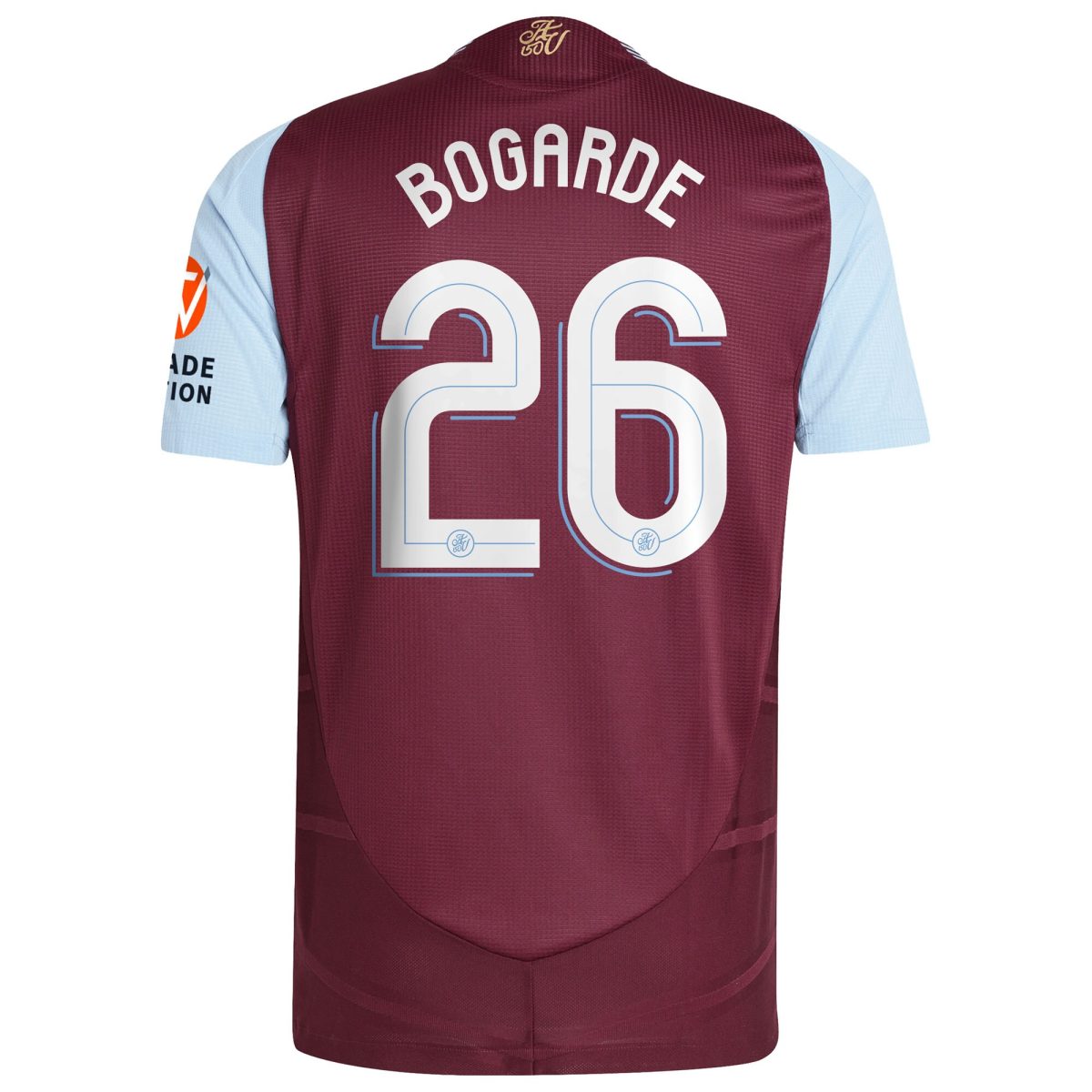 aston villa adidas home authentic shirt 2024-25 with bogarde 26 cup printing Collection | Authentic Aston Villa Shirts