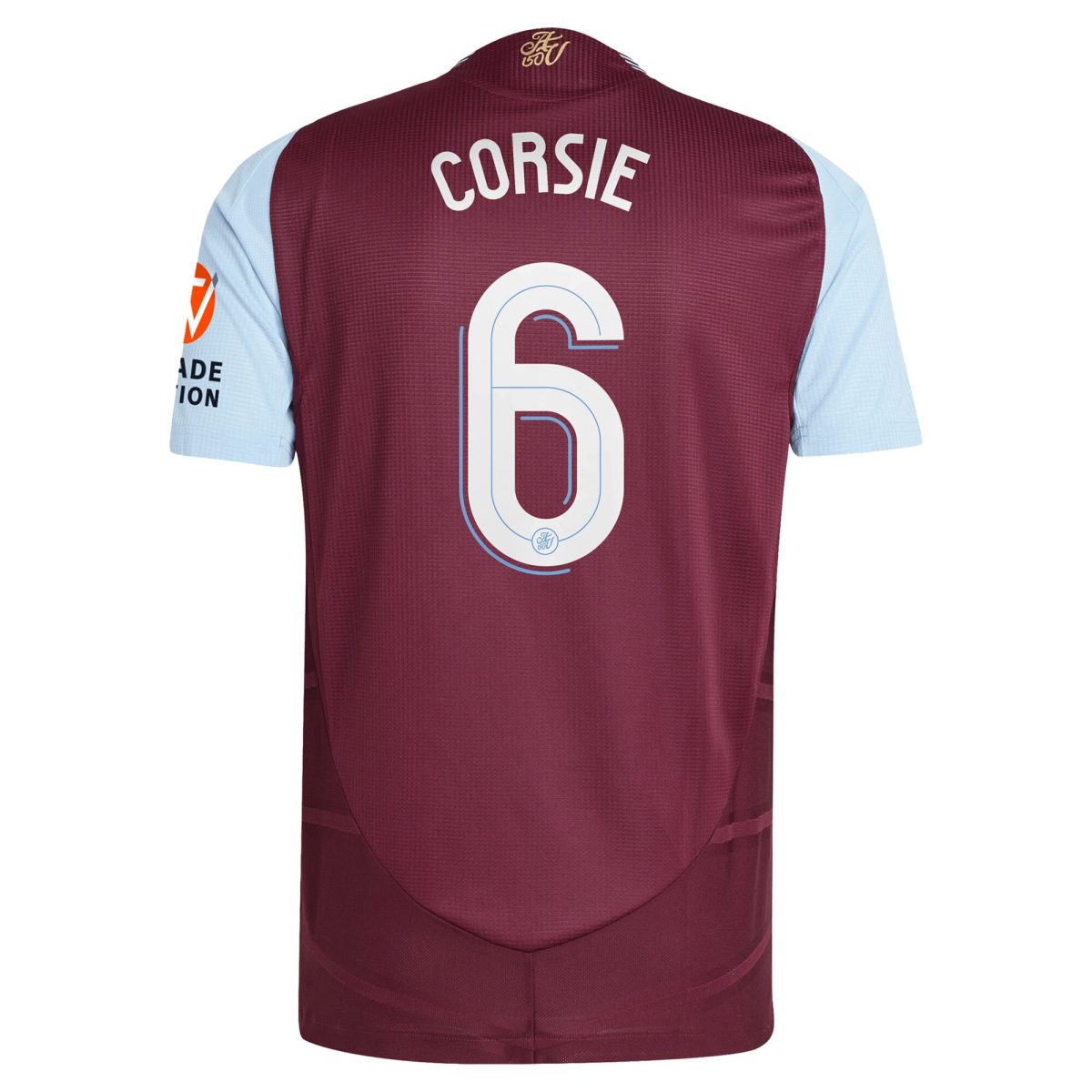 aston villa adidas home authentic shirt 2024-25 with corsie 6 cup printing Collection | Authentic Aston Villa Shirts