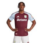 aston villa adidas home authentic shirt 2024-25 with custom printing Collection | Authentic Aston Villa Shirts