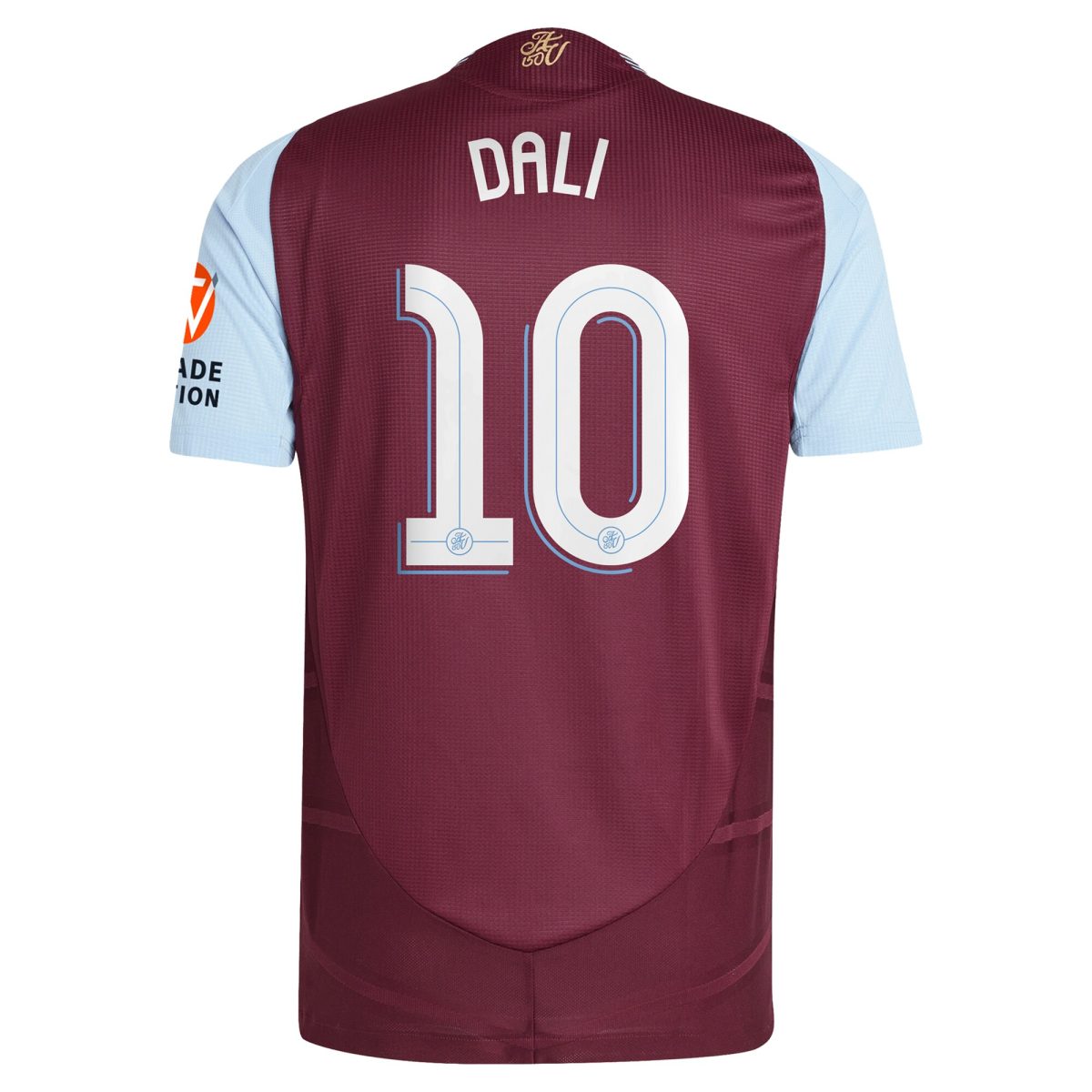 aston villa adidas home authentic shirt 2024-25 with dali 10 cup printing Collection | Authentic Aston Villa Shirts