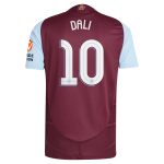 aston villa adidas home authentic shirt 2024-25 with dali 10 cup printing Collection | Authentic Aston Villa Shirts
