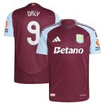 aston villa adidas home authentic shirt 2024-25 with daly 9 cup printing Collection | Authentic Aston Villa Shirts