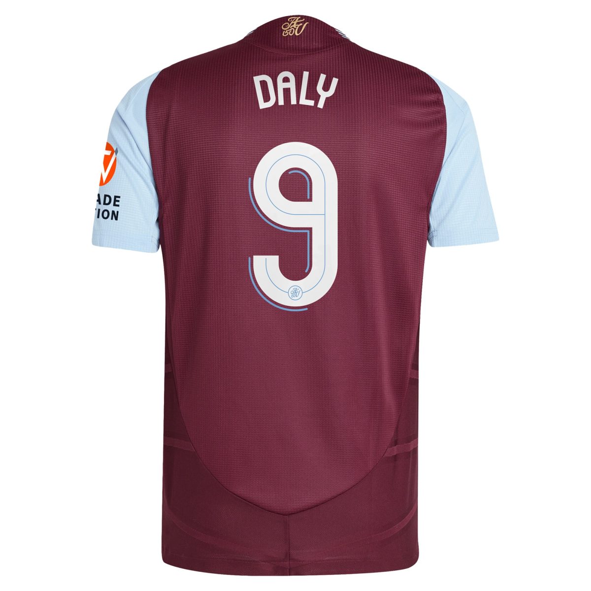 aston villa adidas home authentic shirt 2024-25 with daly 9 cup printing Collection | Authentic Aston Villa Shirts