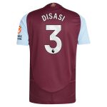 aston villa adidas home authentic shirt 2024-25 with disasi 3 printing Collection | Authentic Aston Villa Shirts