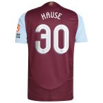 aston villa adidas home authentic shirt 2024-25 with hause 30 cup printing Collection | Authentic Aston Villa Shirts