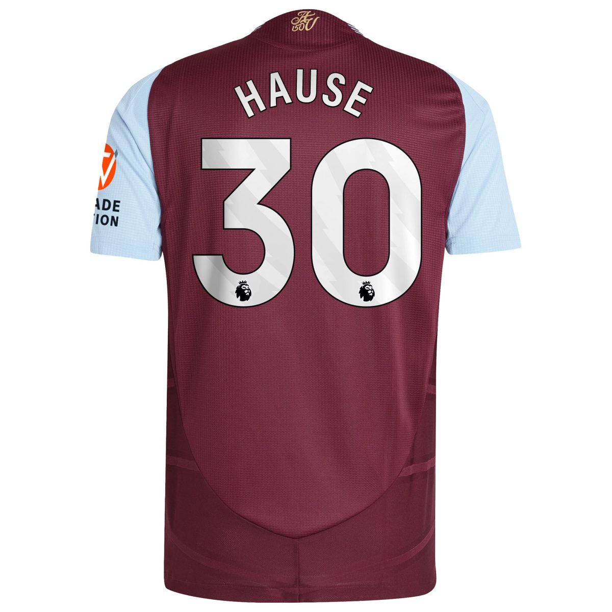 aston villa adidas home authentic shirt 2024-25 with hause 30 printing Collection | Authentic Aston Villa Shirts
