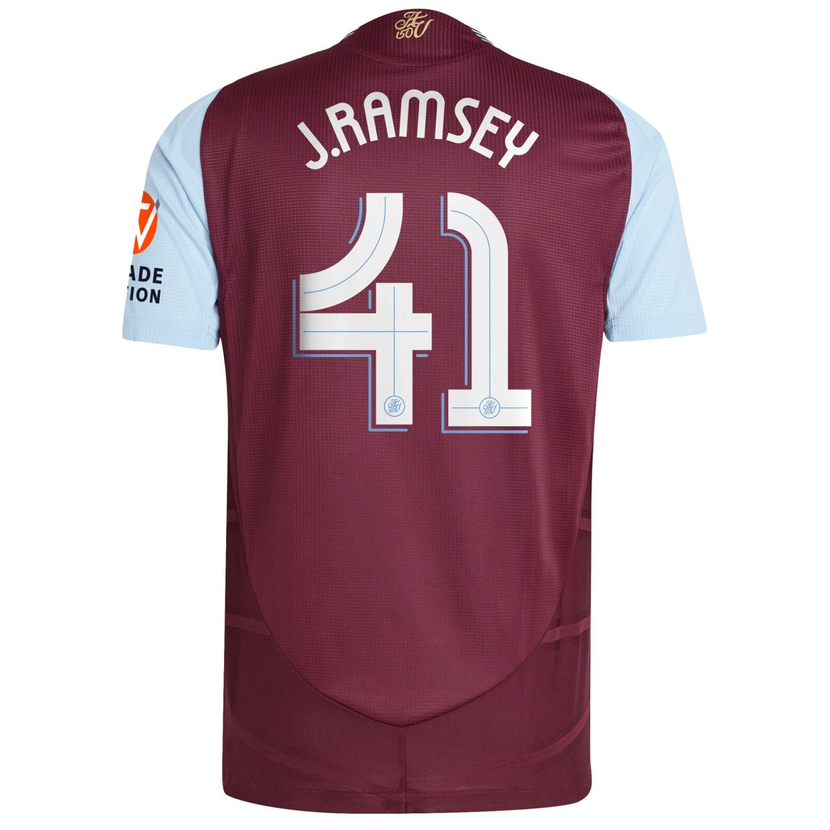 aston villa adidas home authentic shirt 2024-25 with j. ramsey 41 cup printing Collection | Authentic Aston Villa Shirts