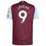 aston villa adidas home authentic shirt 2024-25 with j.duran 9 printing Collection | Authentic Aston Villa Shirts
